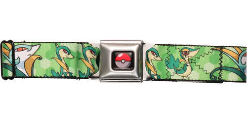 Pokemon Snivy Evolution Seatbelt Mesh Belt Pokemon Snivy Evolution Seatbelt Mesh Belt