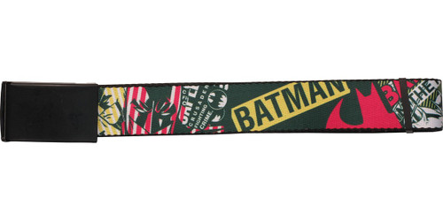 Batman Caped Crusader Wide Mesh Belt Batman Caped Crusader Wide Mesh Belt