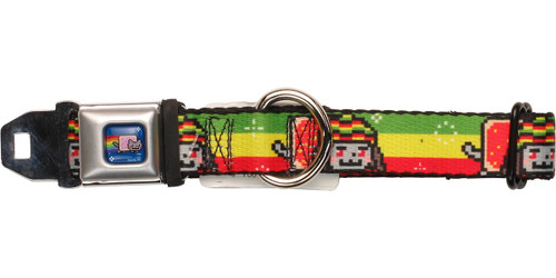 Nyan Cat Rastafarian Pet Collar Nyan Cat Rastafarian Pet Collar