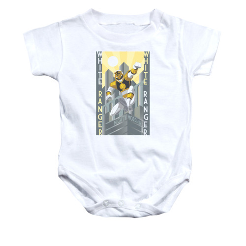 Power Rangers White Ranger Deco Snap Suit Power Rangers White Ranger Deco Snap Suit
