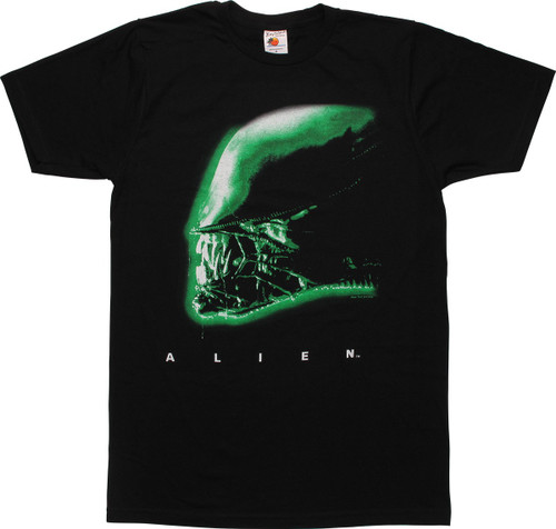 Alien Profile T-Shirt Sheer Alien Profile T-Shirt Sheer