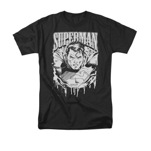 Superman Super Metal T Shirt Superman Super Metal T Shirt