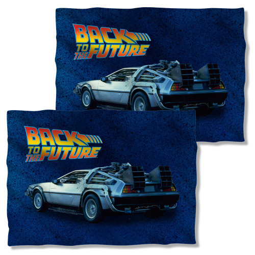 Back to the Future Delorean FB Pillow Case Back to the Future Delorean FB Pillow Case