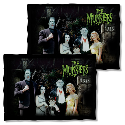 Munsters Family FB Pillow Case Munsters Family FB Pillow Case