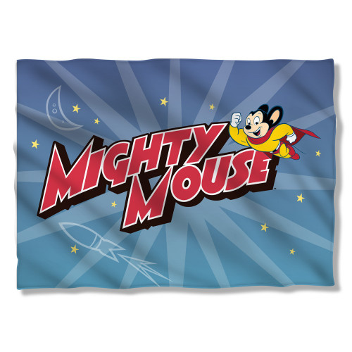 Mighty Mouse Space Hero Pillow Case Mighty Mouse Space Hero Pillow Case