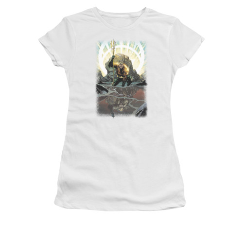Aquaman Brightest Day Juniors T Shirt Aquaman Brightest Day Juniors T Shirt