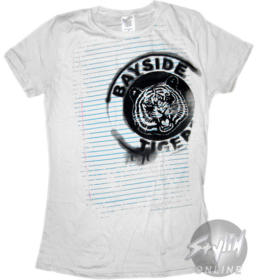 Saved by the Bell Tigers Logo Baby Tee Saved by the Bell Tigers Logo Baby Tee