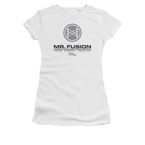 Back to the Future 2 Mr Fusion Juniors T Shirt Back to the Future 2 Mr Fusion Juniors T Shirt