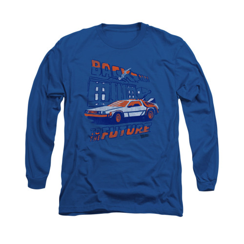 Back to the Future Lightning Long Sleeve T Shirt Back to the Future Lightning Long Sleeve T Shirt