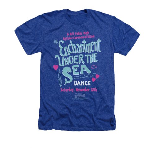 Back to the Future Under Sea Heather T Shirt Back to the Future Under Sea Heather T Shirt