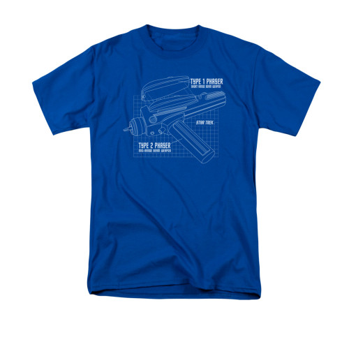 Star Trek Phaser Plans T Shirt Star Trek Phaser Plans T Shirt