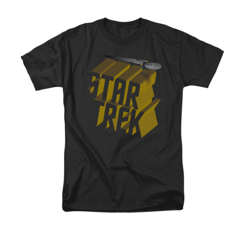 Star Trek 3D Logo T Shirt Star Trek 3D Logo T Shirt