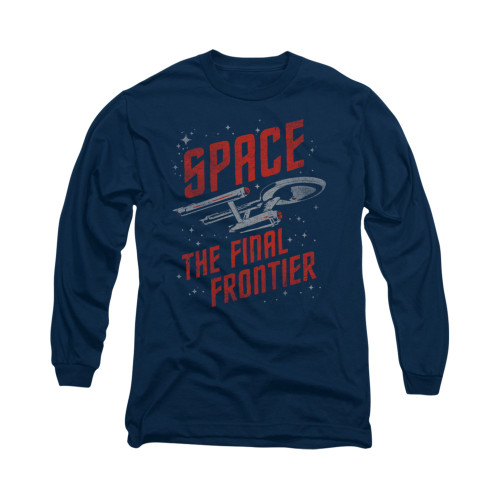 Star Trek Space Travel Long Sleeve T Shirt Star Trek Space Travel Long Sleeve T Shirt