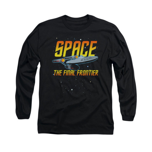 Star Trek Space Long Sleeve T Shirt Star Trek Space Long Sleeve T Shirt