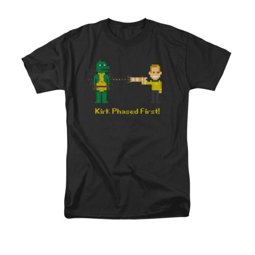 Star Trek Kirk Phased First T Shirt Star Trek Kirk Phased First T Shirt