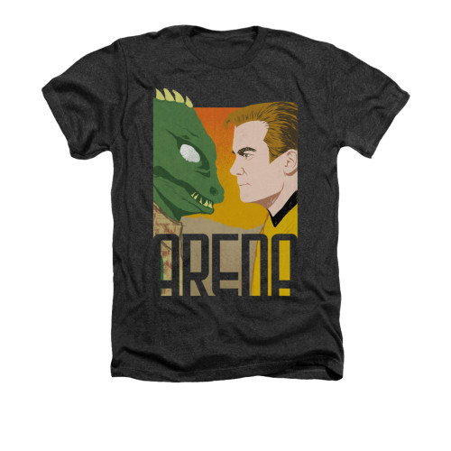 Star Trek Arena Face Off Heather T Shirt Star Trek Arena Face Off Heather T Shirt