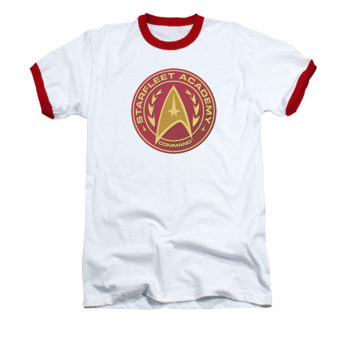 Star Trek Academy Command Ringer T Shirt Star Trek Academy Command Ringer T Shirt