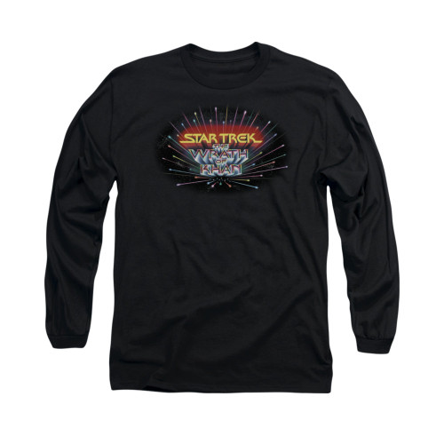 Star Trek Khan Logo Long Sleeve T Shirt Star Trek Khan Logo Long Sleeve T Shirt
