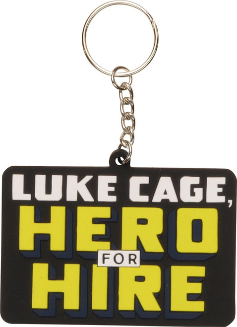 Luke Cage Hero For Hire Keychain Luke Cage Hero For Hire Keychain