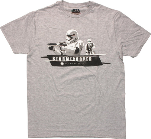 Star Wars First Order Stormtrooper T-Shirt Sheer Star Wars First Order Stormtrooper T-Shirt Sheer