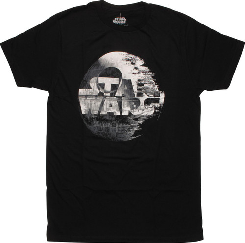 Star Wars Death Star Logo Mighty Fine T-Shirt