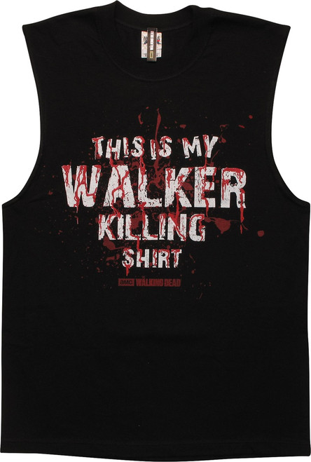 Walking Dead My Walker Killing Muscle T-Shirt Walking Dead My Walker Killing Muscle T-Shirt
