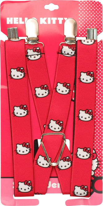 Hello Kitty Faces Red Suspenders Hello Kitty Faces Red Suspenders