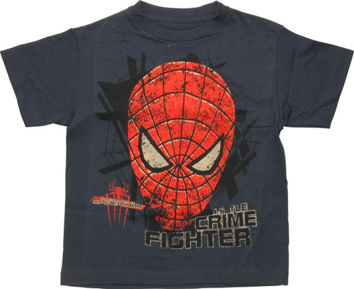 Spiderman Little Crime Fighter Juvenile T-Shirt Spiderman Little Crime Fighter Juvenile T-Shirt