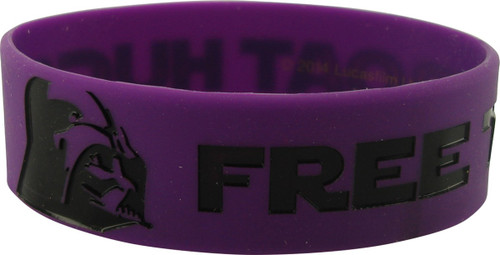 Star Wars Vader Free Throat Hugs Rubber Wristband Star Wars Vader Free Throat Hugs Rubber Wristband