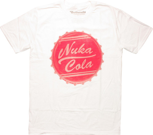 Fallout Nuka Cola Bottle Cap T-Shirt Sheer