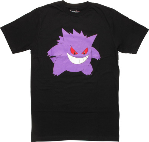 Pokemon Gengar Attack Pose Mighty Fine T-Shirt Pokemon Gengar Attack Pose Mighty Fine T-Shirt