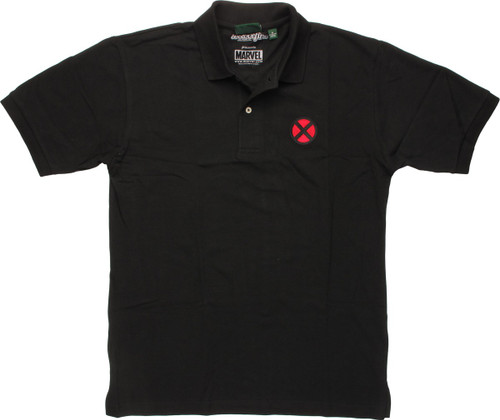 X Men Embroidered Logo Polo Shirt X Men Embroidered Logo Polo Shirt