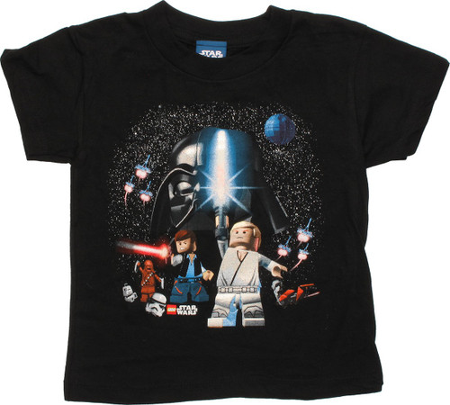 Star Wars Lego New Hope Characters Toddler T Shirt