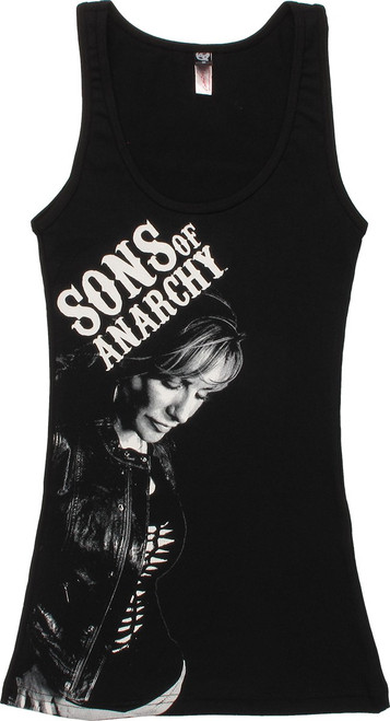 Sons of Anarchy Gemma Tunic Tank Juniors T-Shirt Sons of Anarchy Gemma Tunic Tank Juniors T-Shirt
