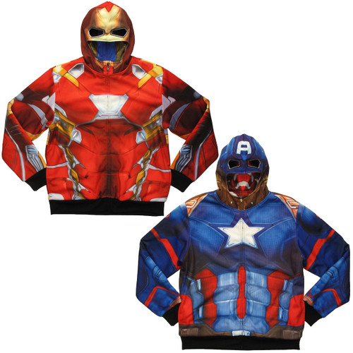 marvel captain america hoodie