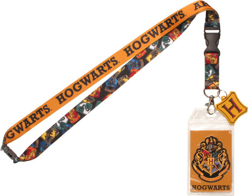 Harry Potter Hogwarts Letter H Charm Lanyard Harry Potter Hogwarts Letter H Charm Lanyard