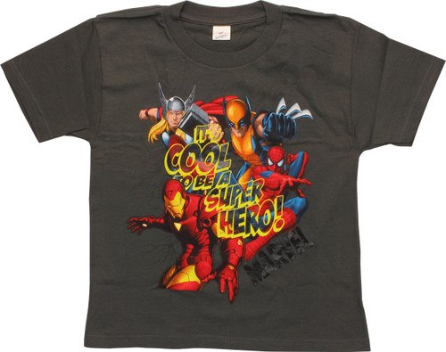 Avengers Its Cool To Be A Super Hero Youth T-Shirt Avengers Its Cool To Be A Super Hero Youth T-Shirt
