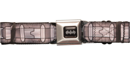 Batman Utility Belt Gray Seatbelt Belt Batman Utility Belt Gray Seatbelt Belt