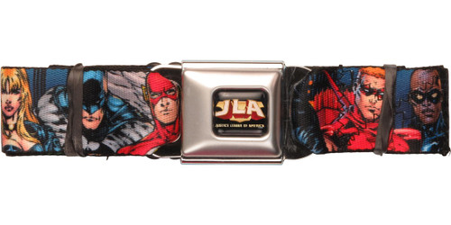 Justice League New 52 Squad Seatbelt Belt Justice League New 52 Squad Seatbelt Belt