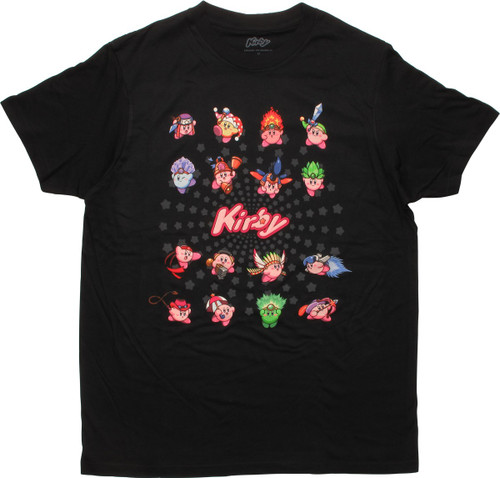 Kirby Many Abilities T-Shirt Kirby Many Abilities T-Shirt