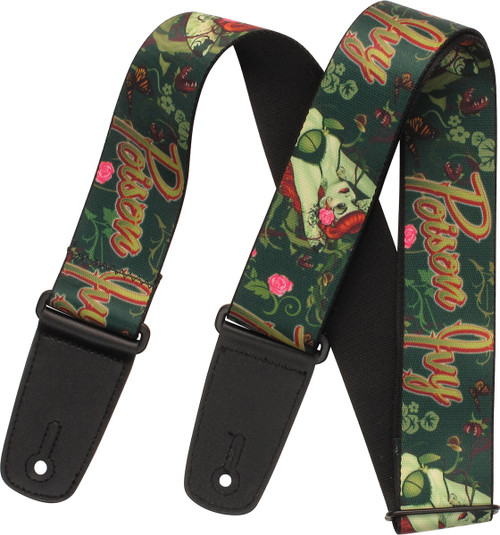 Poison Ivy Bombshell Pose Guitar Strap Poison Ivy Bombshell Pose Guitar Strap