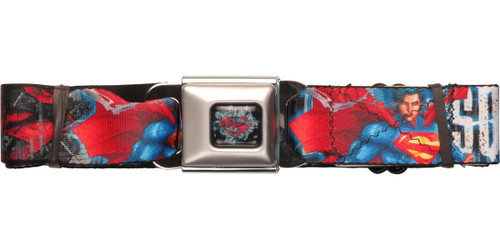 Superman New 52 Poses Seatbelt Belt Superman New 52 Poses Seatbelt Belt