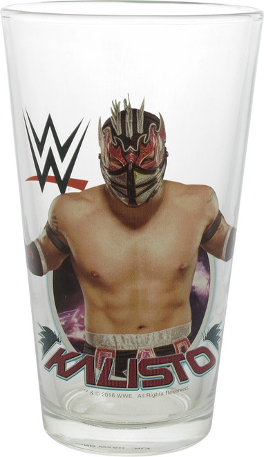 WWE Kalisto Pint Glass WWE Kalisto Pint Glass