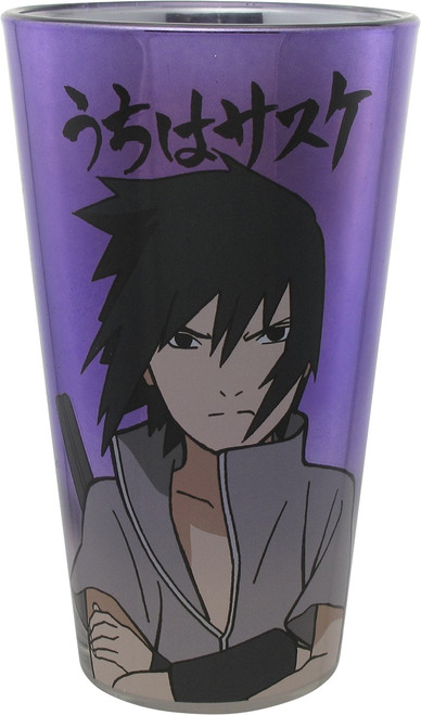 Naruto Sasuke Uchiha Japanese Pint Glass Naruto Sasuke Uchiha Japanese Pint Glass