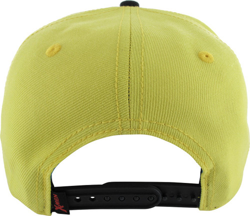 Marvel X-Men Wolverine Snapback Hat - Adjustable Flat Brim Baseball Cap