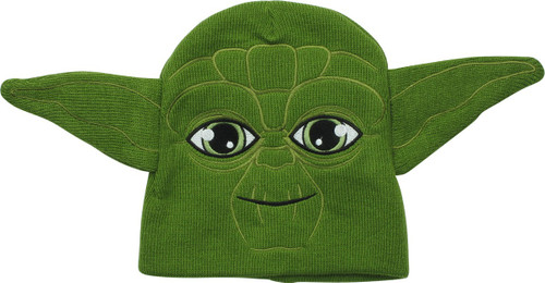 Star Wars Yoda Face Youth Beanie