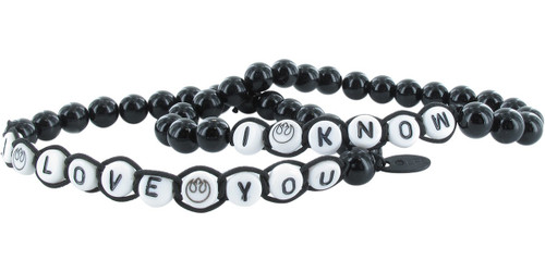 Star Wars I Love You I Know Beads Bracelet Set Star Wars I Love You I Know Beads Bracelet Set