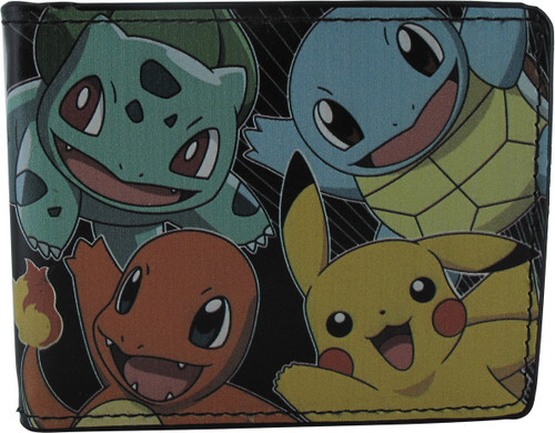 Pokemon Kanto Starter Group Wallet Pokemon Kanto Starter Group Wallet