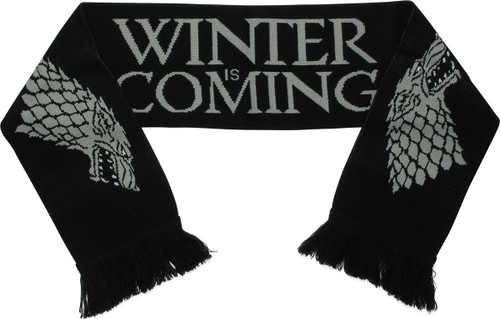 Game Of Thrones Stark Logo Winter Coming Scarf