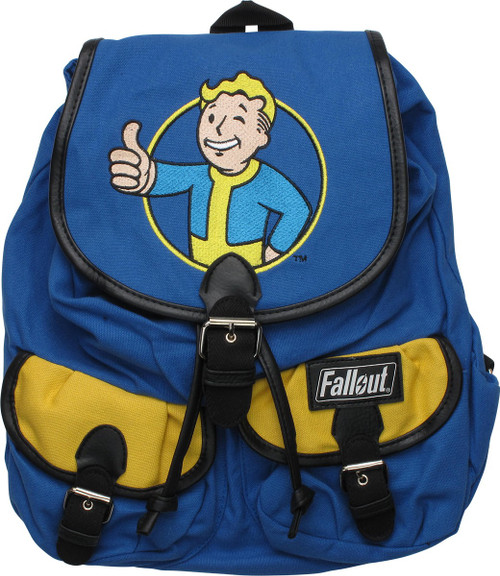 Fallout Vault Boy Thumbs Up Logo Knapsack